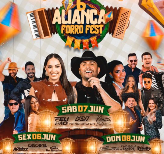 Aliança Forró Fest movimenta a região com três dias de festa no Pátio da Cultura